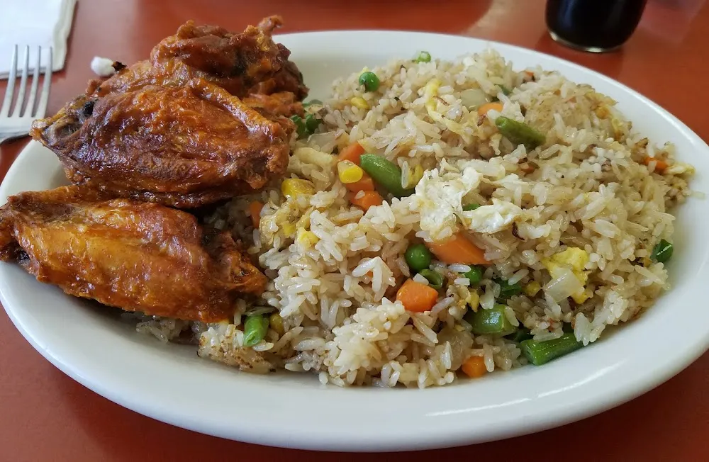 Chicken Wings & Fried Rice