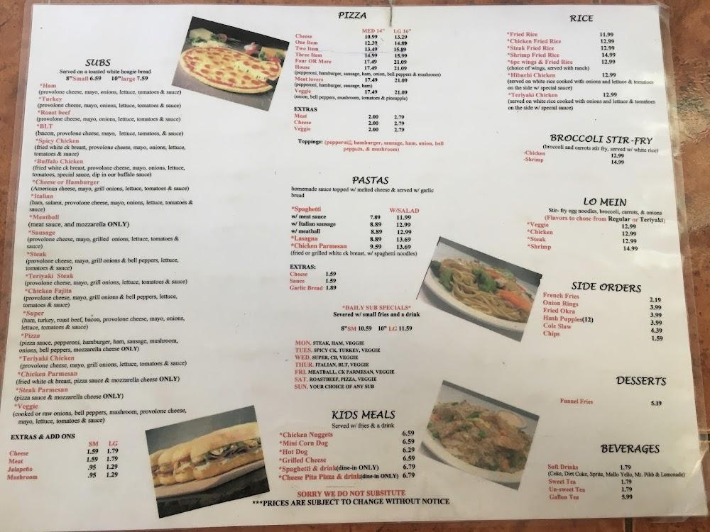 Mama Noi's Pizza Menu image 3
